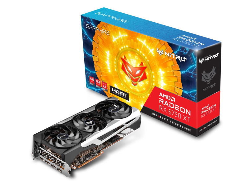Sapphire Radeon RX 6750 XT NITRO GAMING OC 12GB GDDR6
